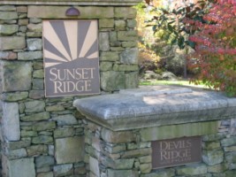 Sunset Ridge Entrance